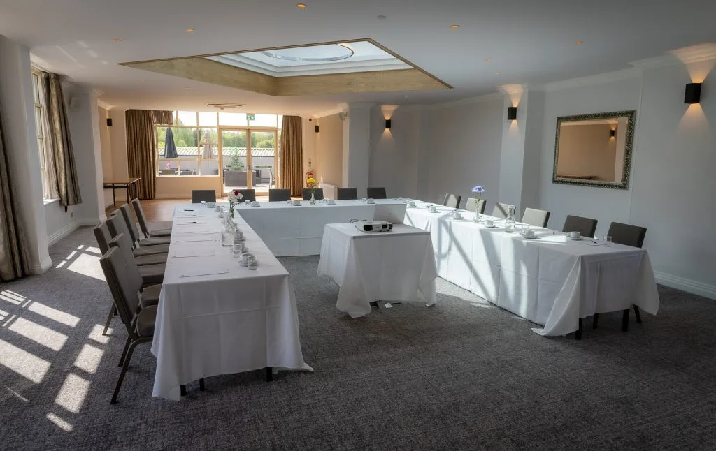 meeting room layed out at a conference venue in milton keynes